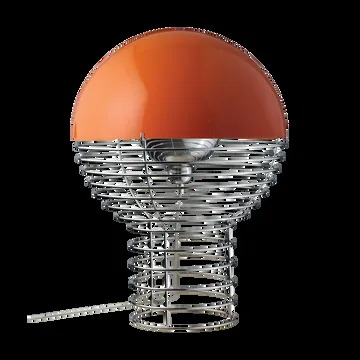 Wire bordlampe Ø 40 cm - Chrome-orange - Verpan