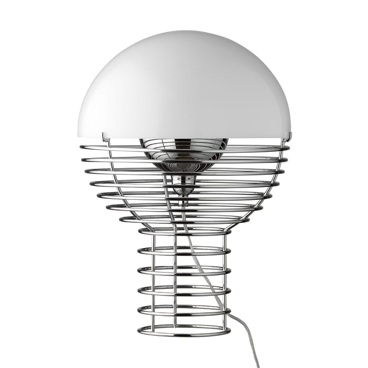 Wire bordlampe Ø 40 cm - Hvit - Verpan