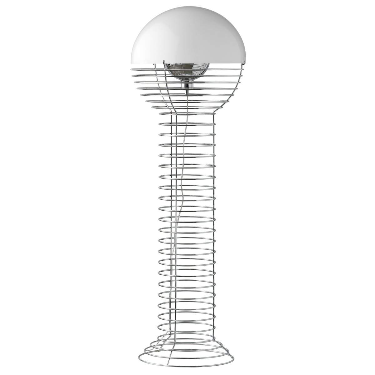 Bilde av Verpan Wire gulvlampe Hvit