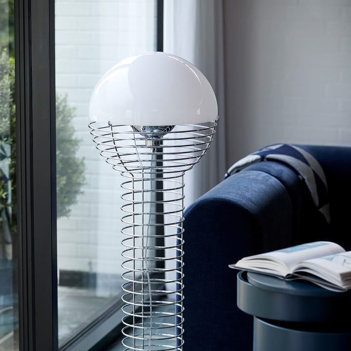 Wire gulvlampe - Hvit - Verpan