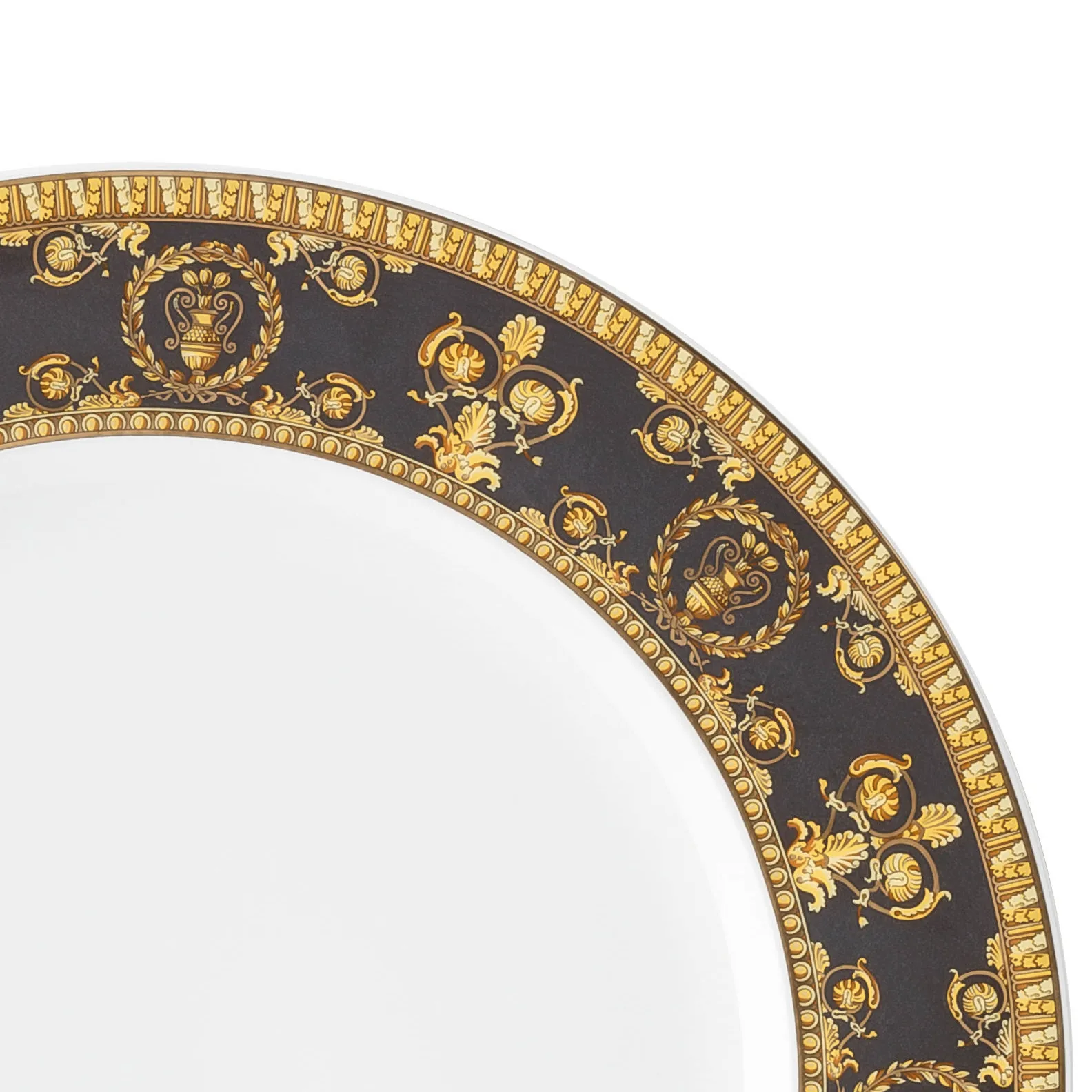 Versace I love Baroque desserttallerken, Nero Versace