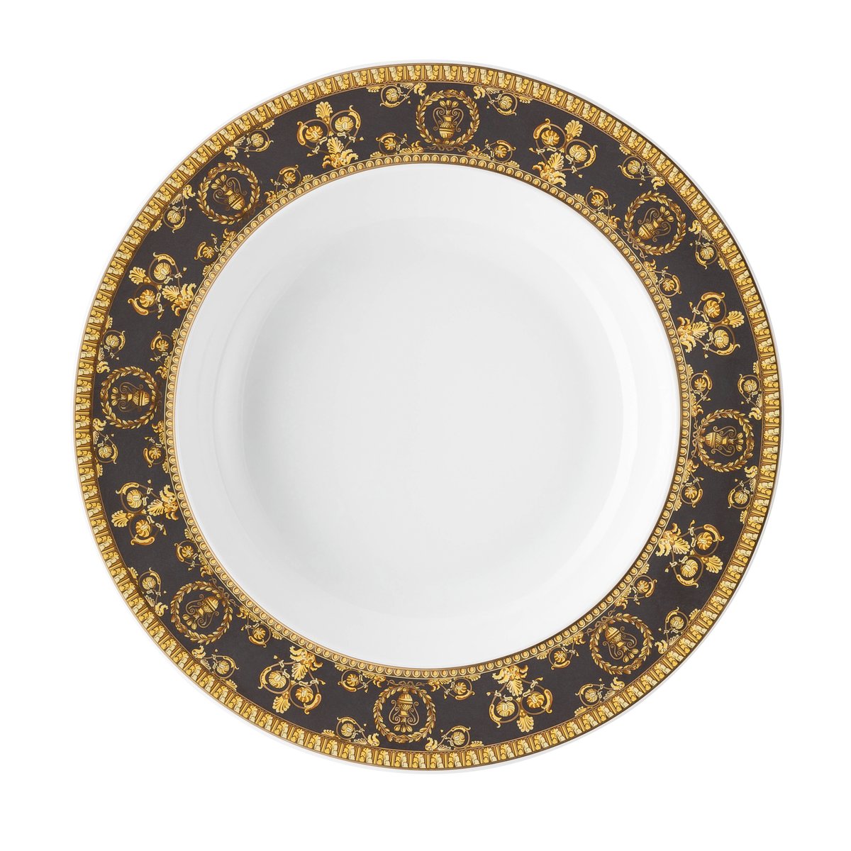 Versace Versace I love Baroque dyp tallerken Nero