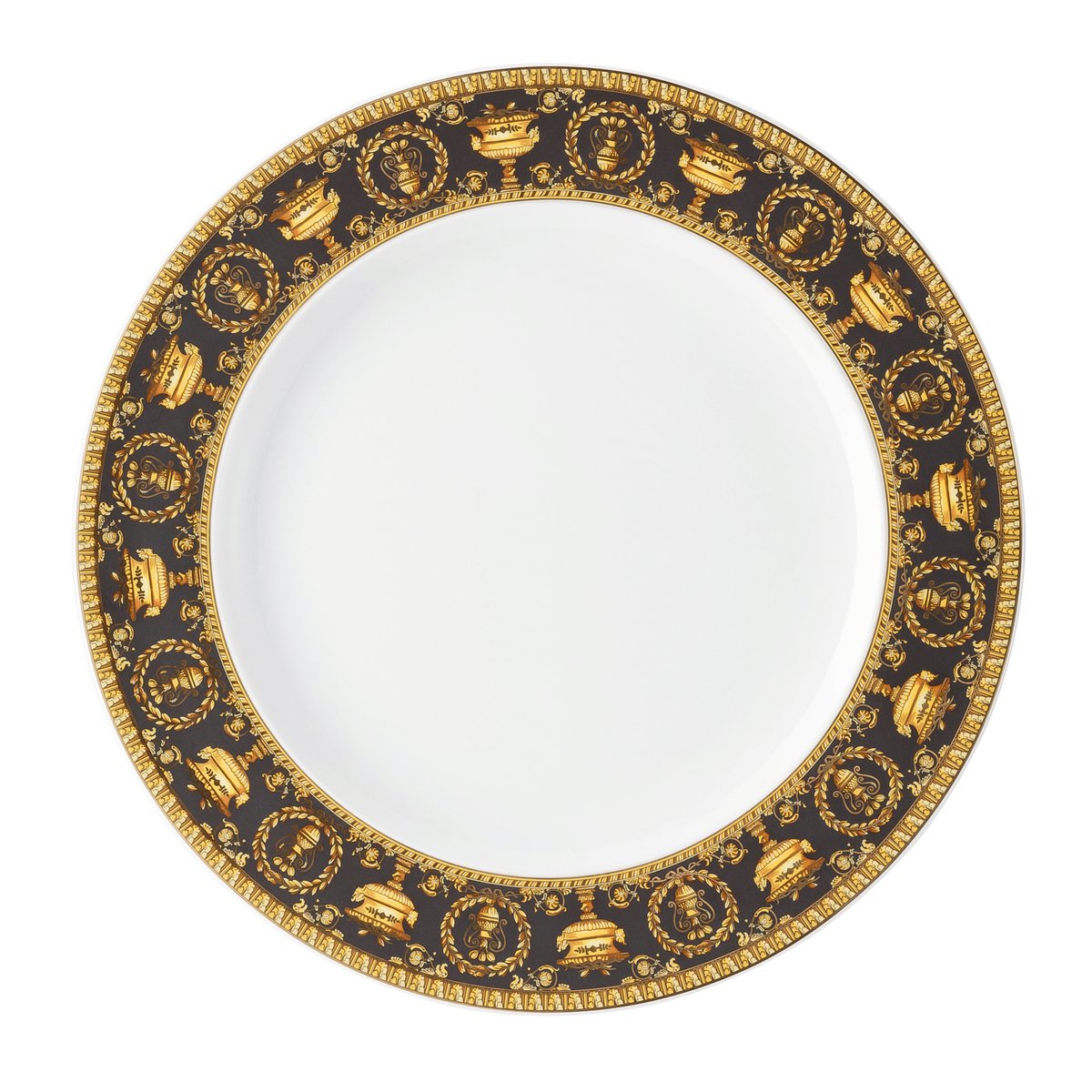Versace Versace I love Baroque middagstallerken Nero