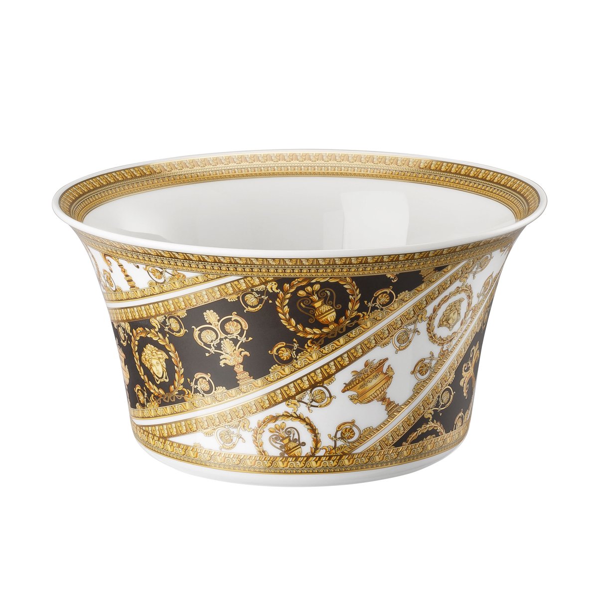 Versace I love Baroque salatskål Medium | Skandinavisk Design | Salatbolle | Gullfarge