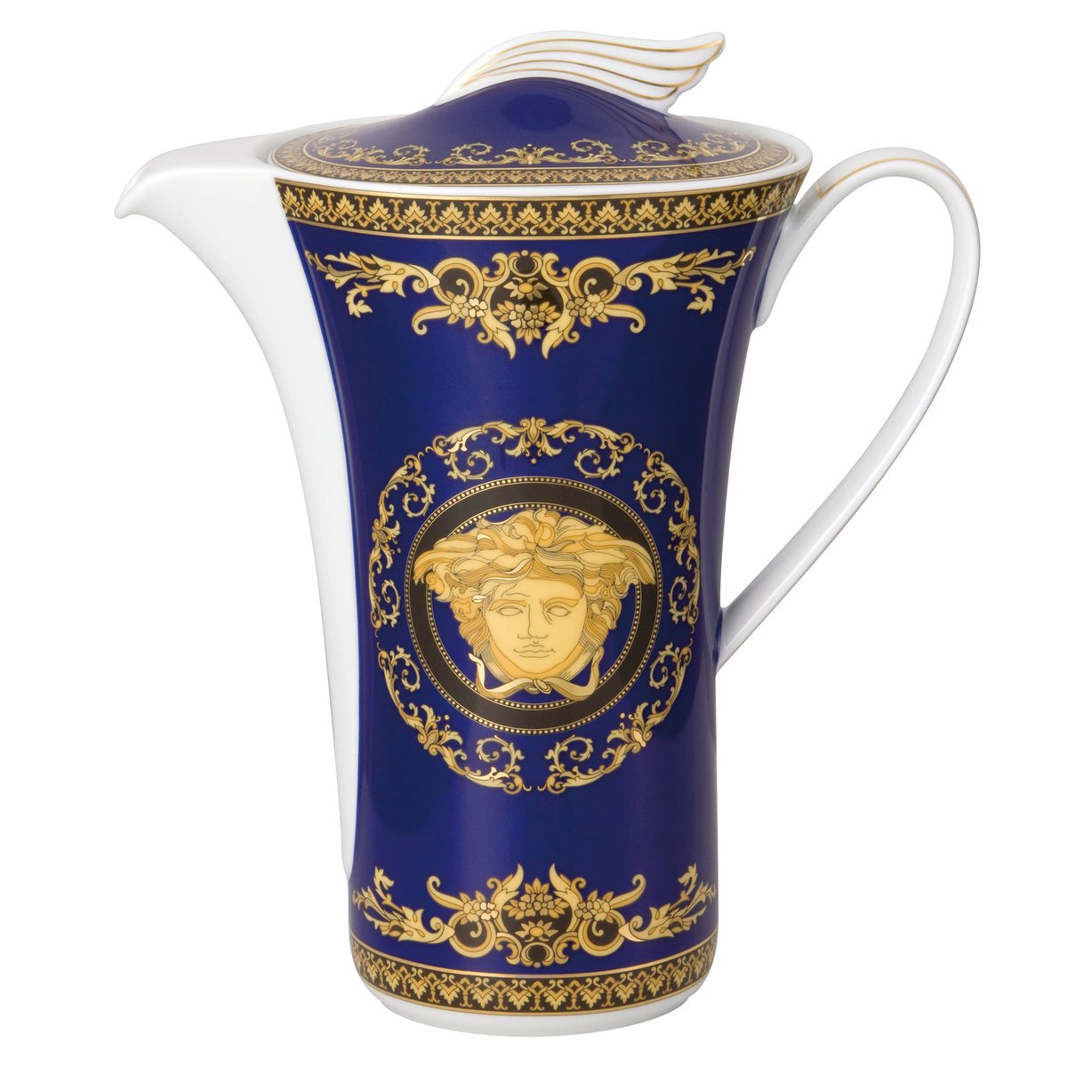Versace Medusa Blue kaffekanne 1,2 l | Skandinavisk Design | Vannkarafler & Vannmugger | Blå