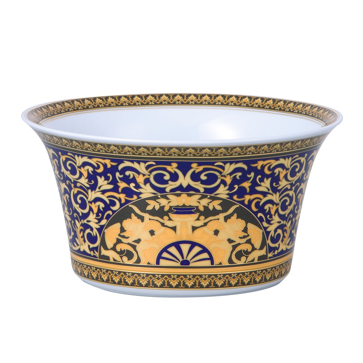 Versace Medusa Blue salatskål Medium | Skandinavisk Design | Salatbolle | Blå