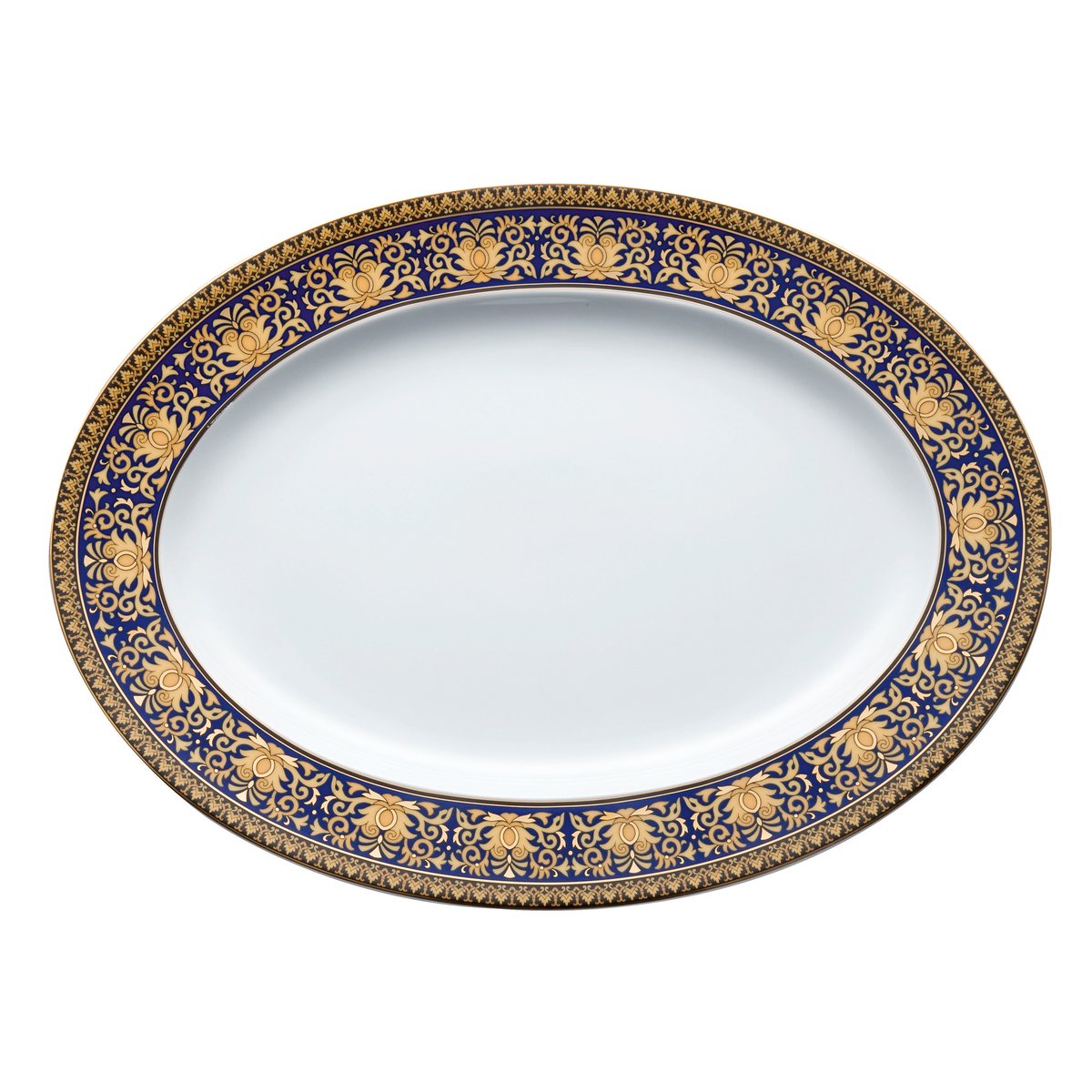 Versace Versace Medusa Blue serveringsfat 34 cm