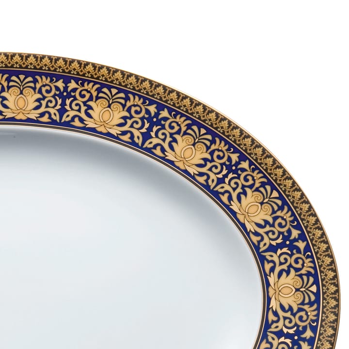 Versace Medusa Blue serveringsfat, 34 cm Versace