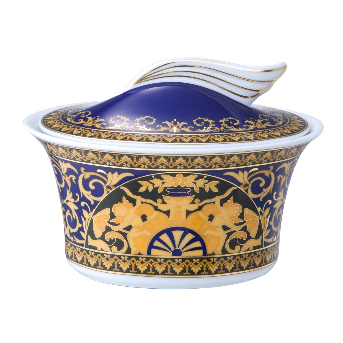Versace Versace Medusa Blue sukkerskål I love Baroque