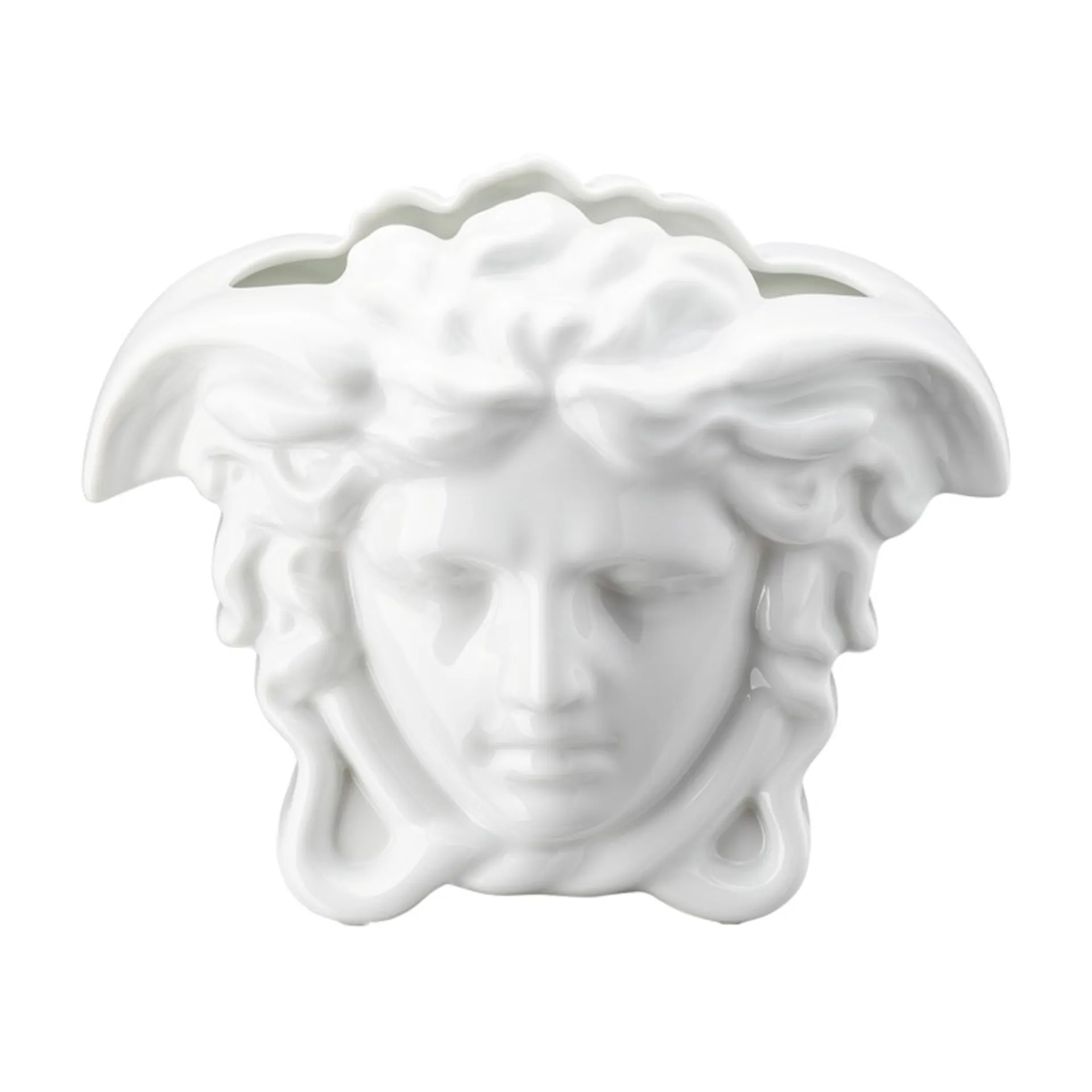 Versace Medusa Grande vase 15 cm, Hvit Versace