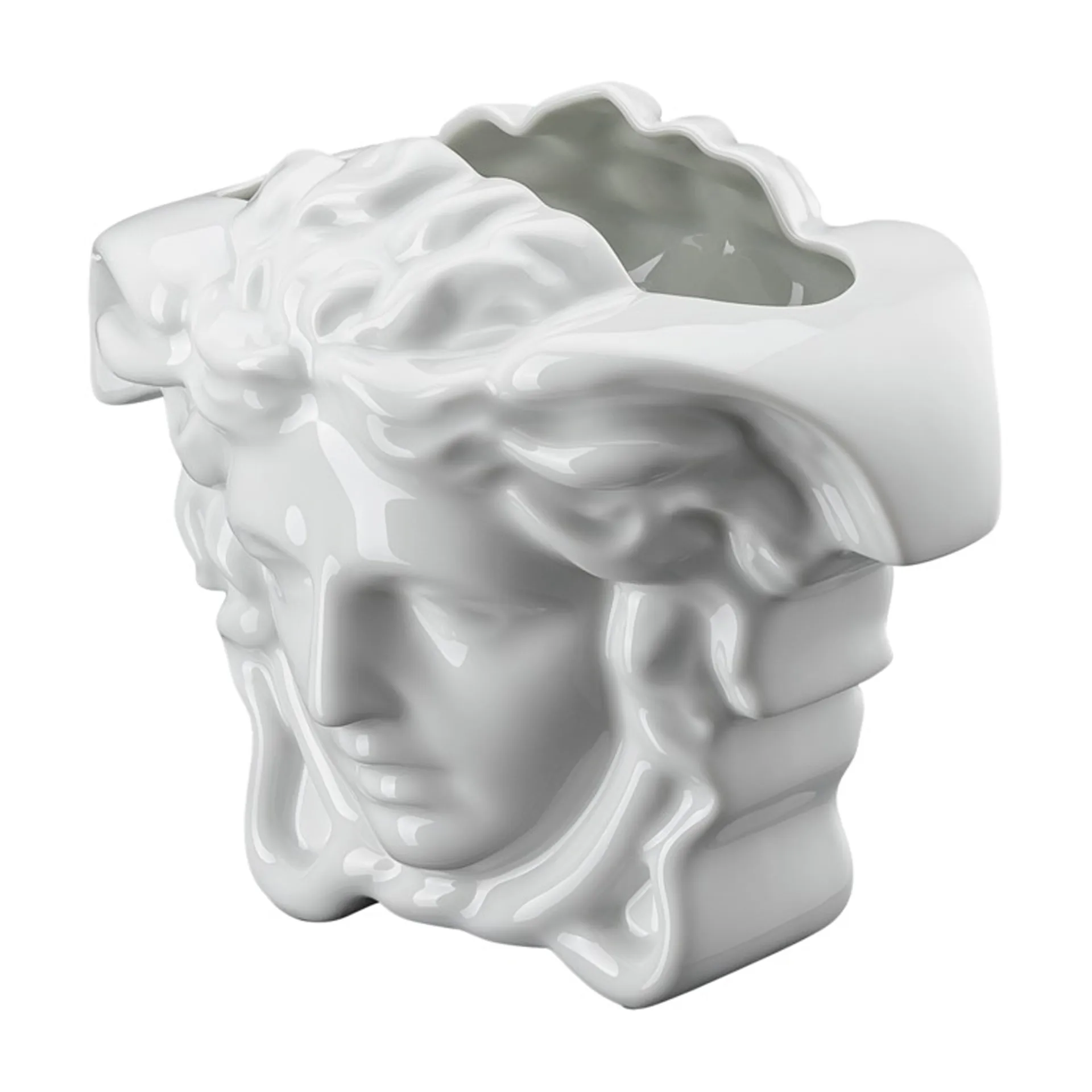 Versace Medusa Grande vase 15 cm, Hvit Versace