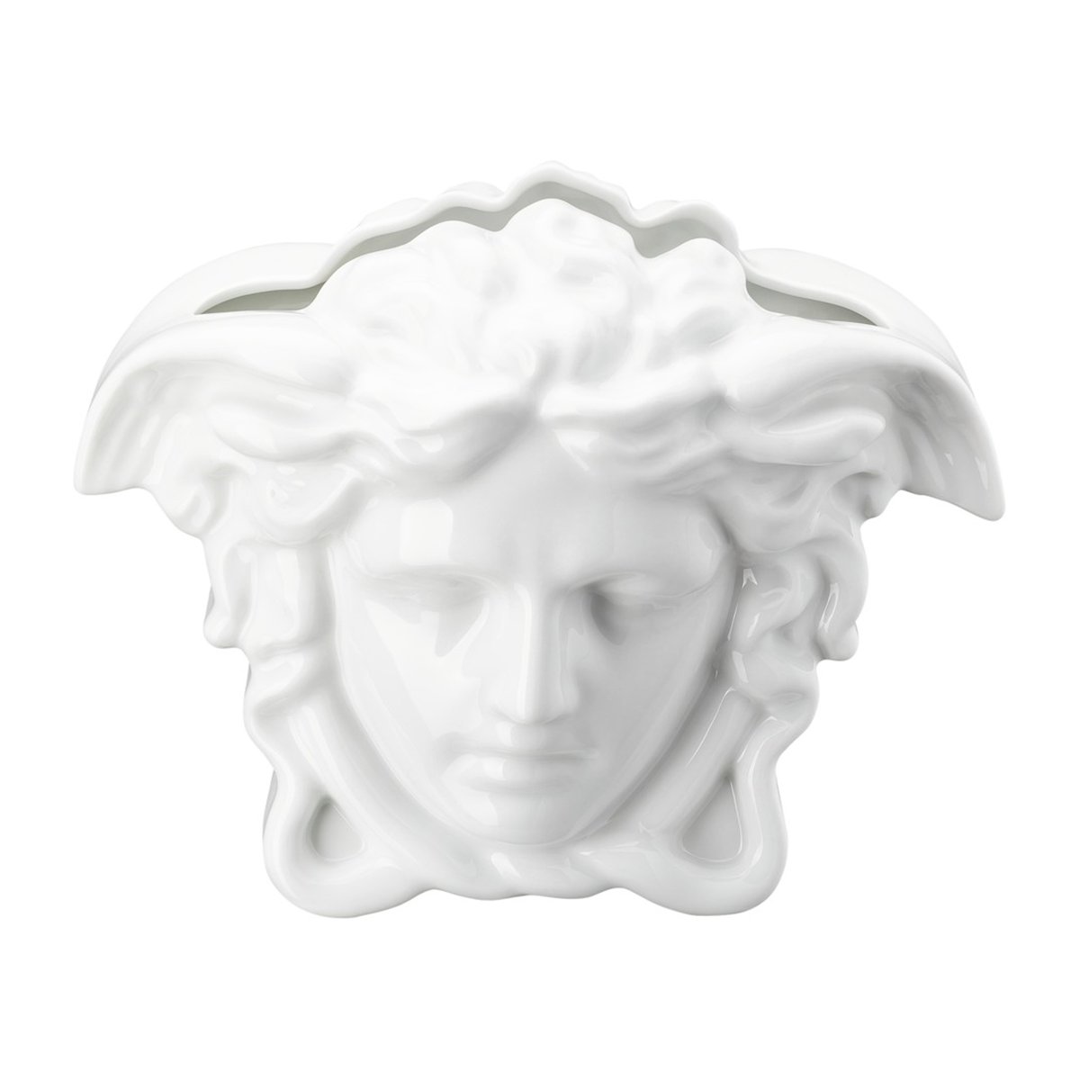 Bilde av Versace Versace Medusa Grande vase 21 cm Hvit