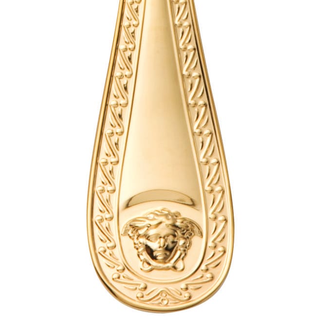 Versace Medusa matgaffel gullbelagt, 20,5 cm Versace