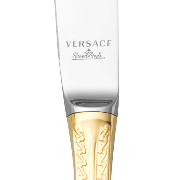 Versace Medusa matkniv gullbelagt, 22,5 cm Versace