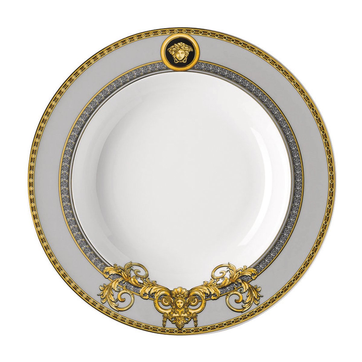 Versace Prestige Gala dyp tallerken Ø 22 cm | Skandinavisk Design | Dype tallerkener | Multi
