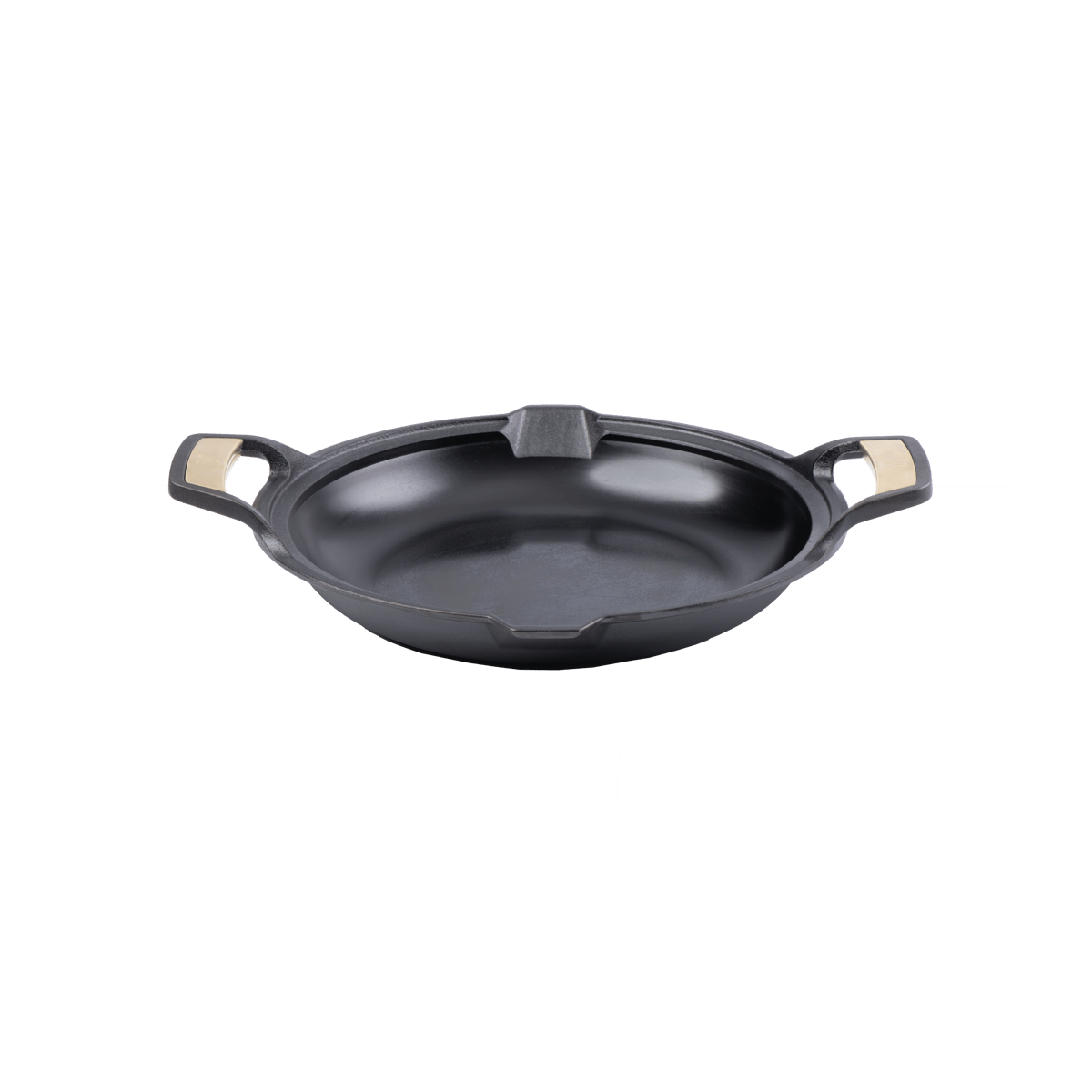 Signature paellapanne polert støpejern 33 cm Sort