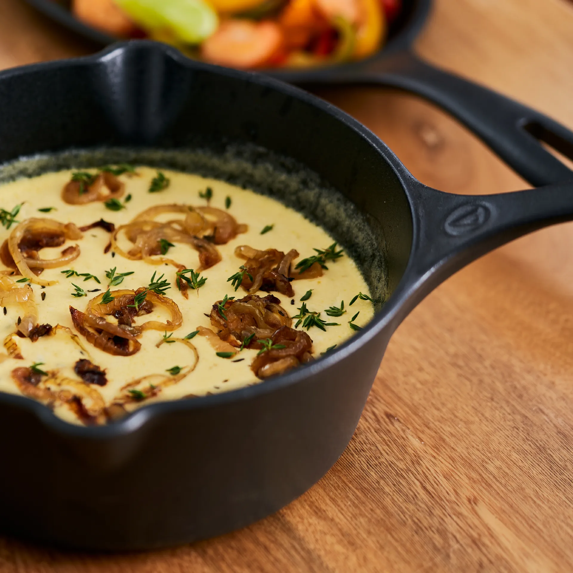 Støpejernsgryte Ø22 cm, Mattsvart Victoria