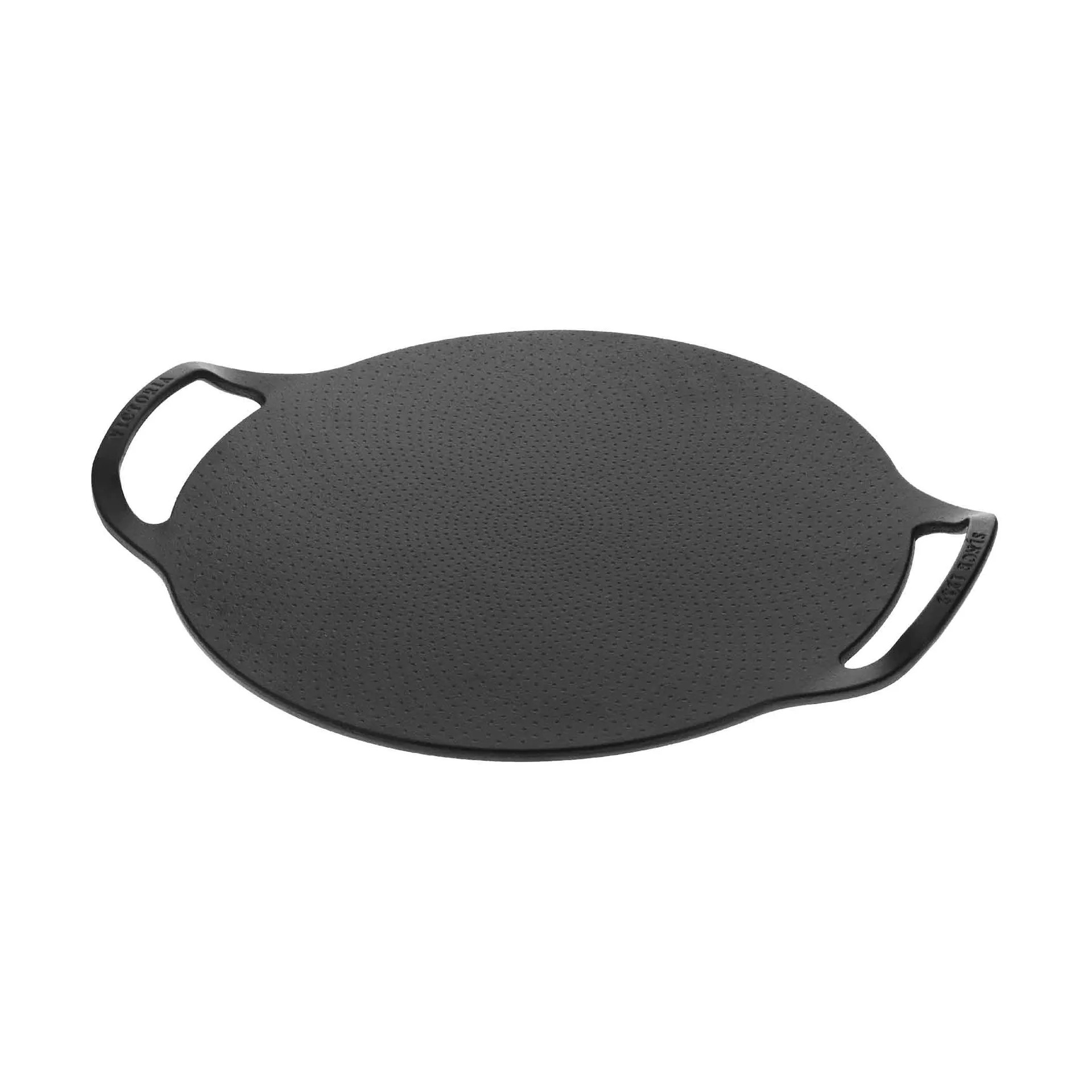 Victora pizzapanne støpejern to håndtak emaljert, Ø38 cm Victoria