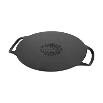 Victora pizzapanne støpejern to håndtak emaljert - Ø38 cm - Victoria