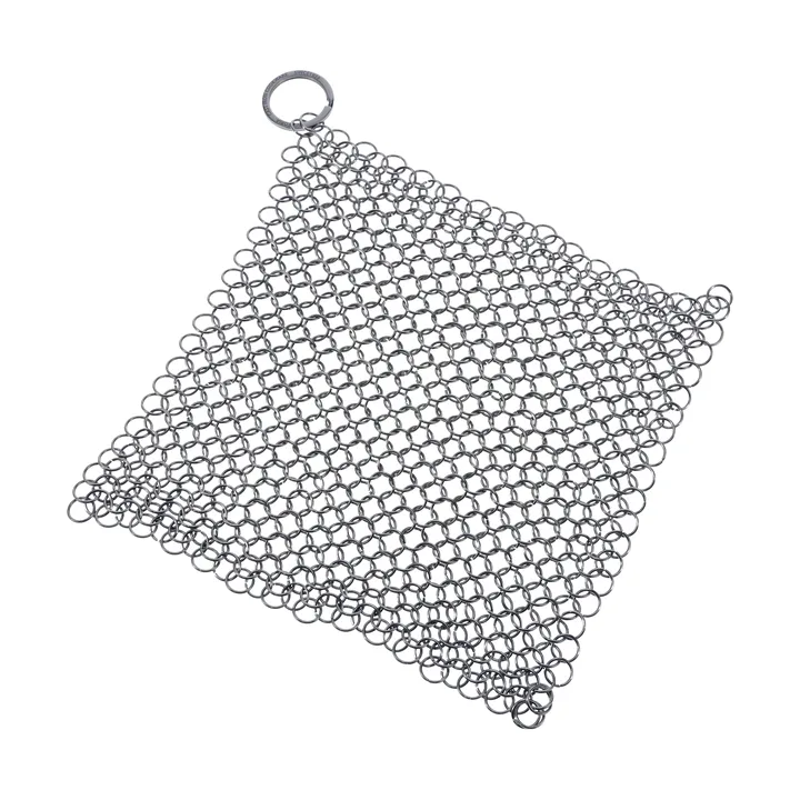 Victoria Chainmail skrubb til støpejern - 20x16,5 cm - Victoria
