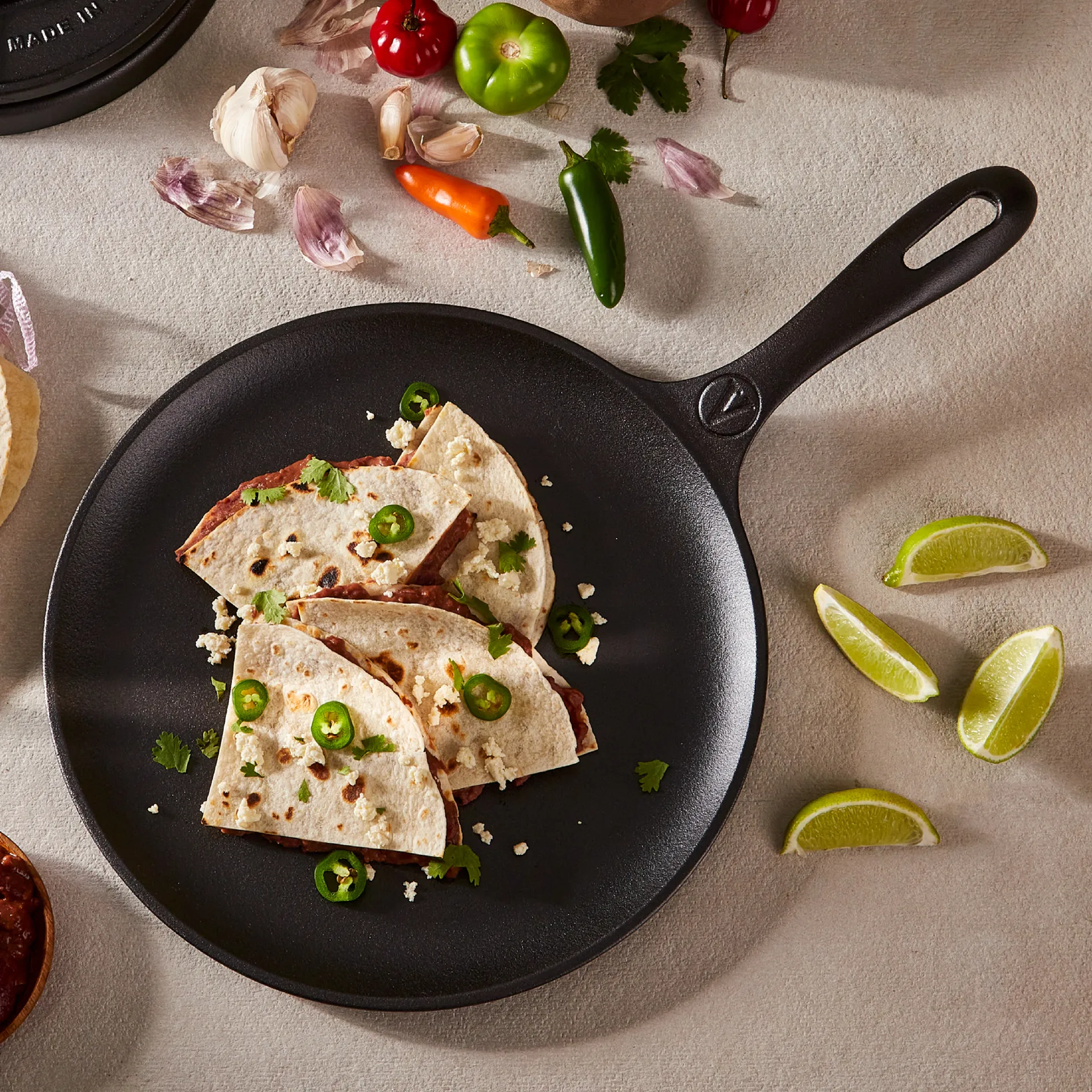 Victoria Fajitapanne Ø26,5 cm, Comal Victoria