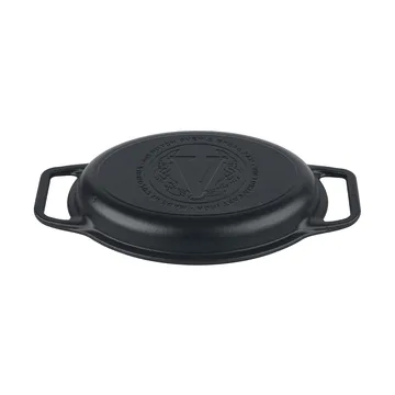 Victoria gryte og brødform støpejern enameled - 2 deler - Victoria