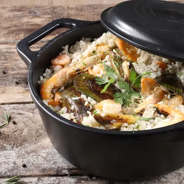 Victoria gryte støpejern enameled - 3,8 l - Victoria