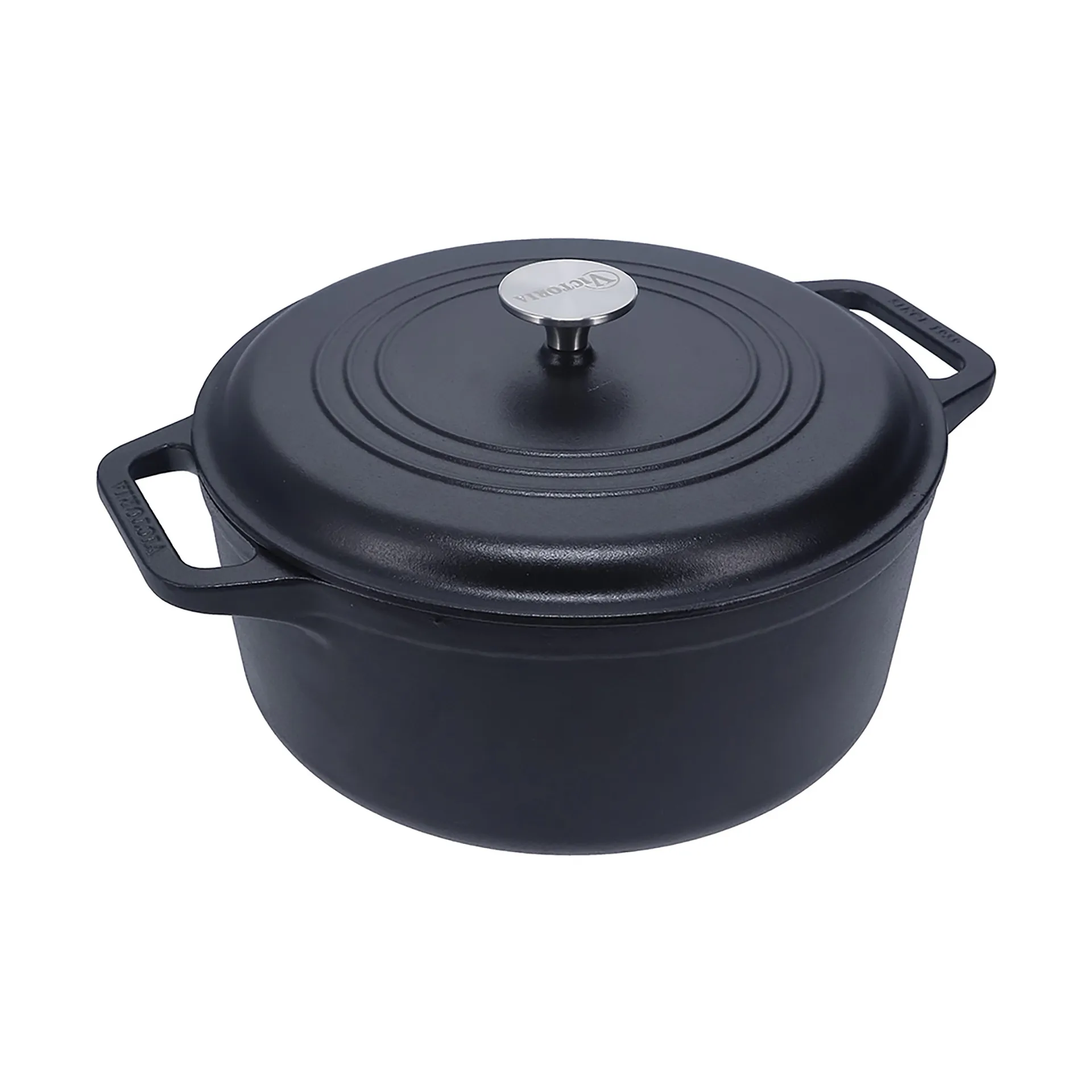 Victoria gryte støpejern enameled, 5,7 l Victoria