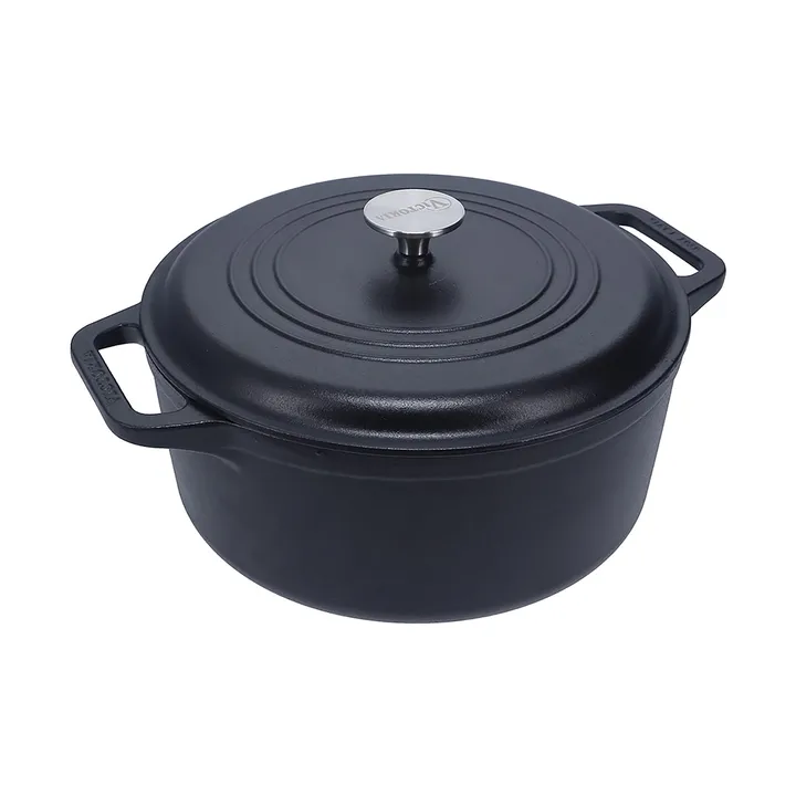 Victoria gryte støpejern enameled - 5,7 l - Victoria