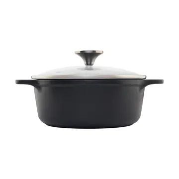 Victoria gryte støpejern glasslokk pre-seasoned - 1,9 l - Victoria
