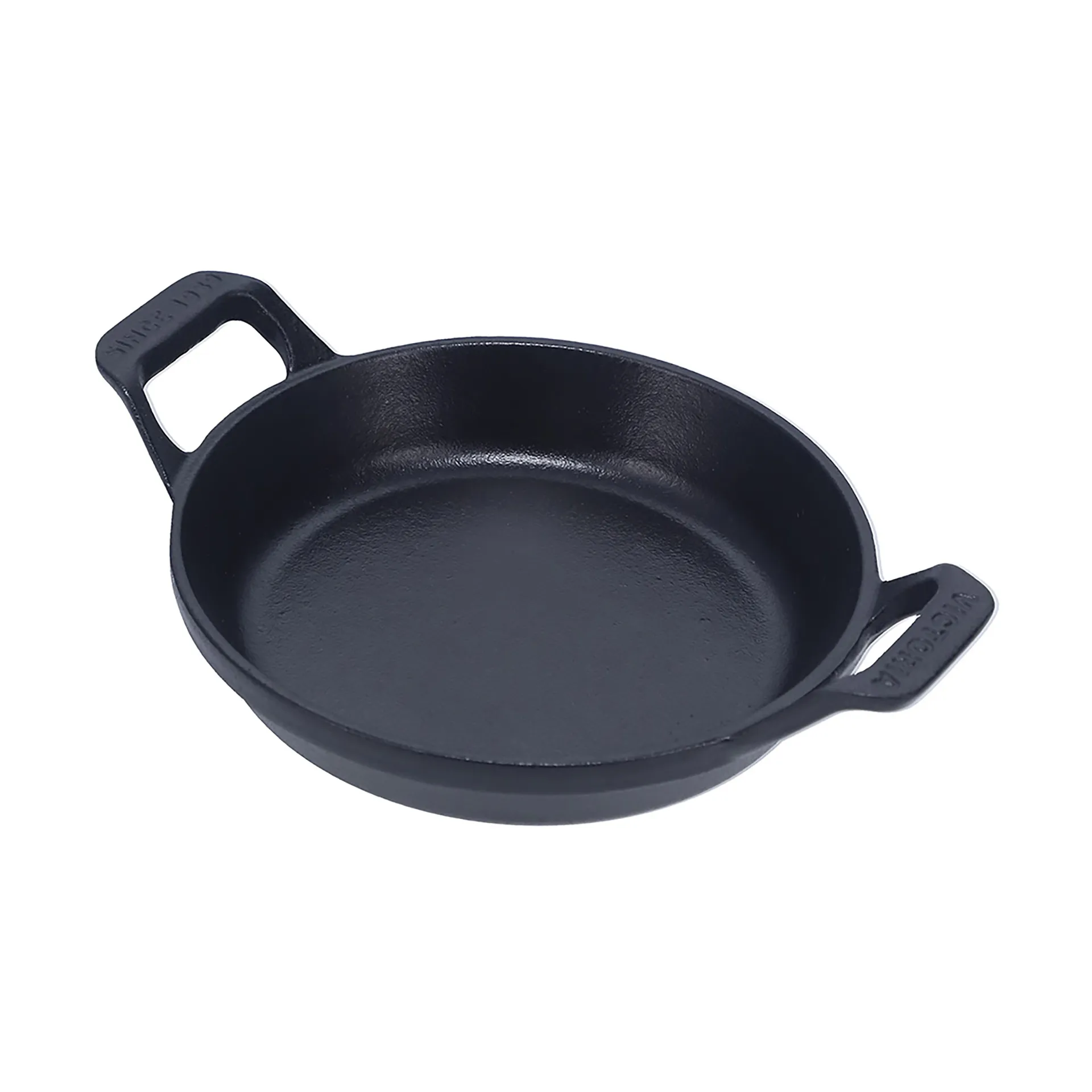 Victoria mini rund gryte i støpejern pre-seasoned, Ø14 cm Victoria