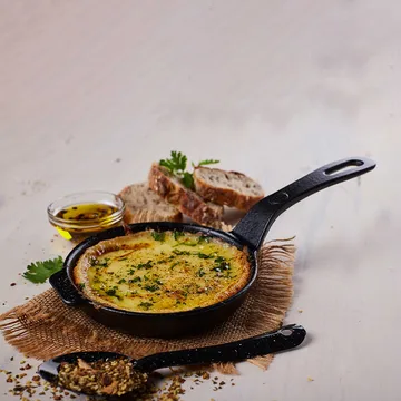 Victoria mini stekepanne støpejern pre-seasoned - Ø12 cm - Victoria