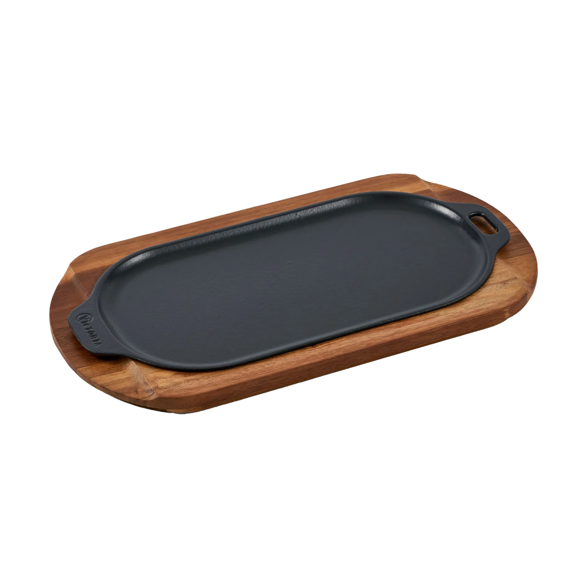 Victoria ovalt serveringsfat emaljert, 29,4x19 cm Victoria