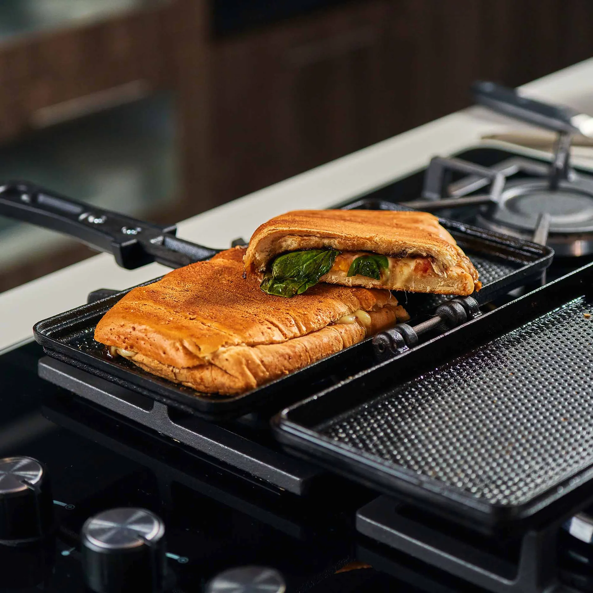 Victoria sandwich maker & paninipresse forhåndskrydret, 34,8x27 cm Victoria