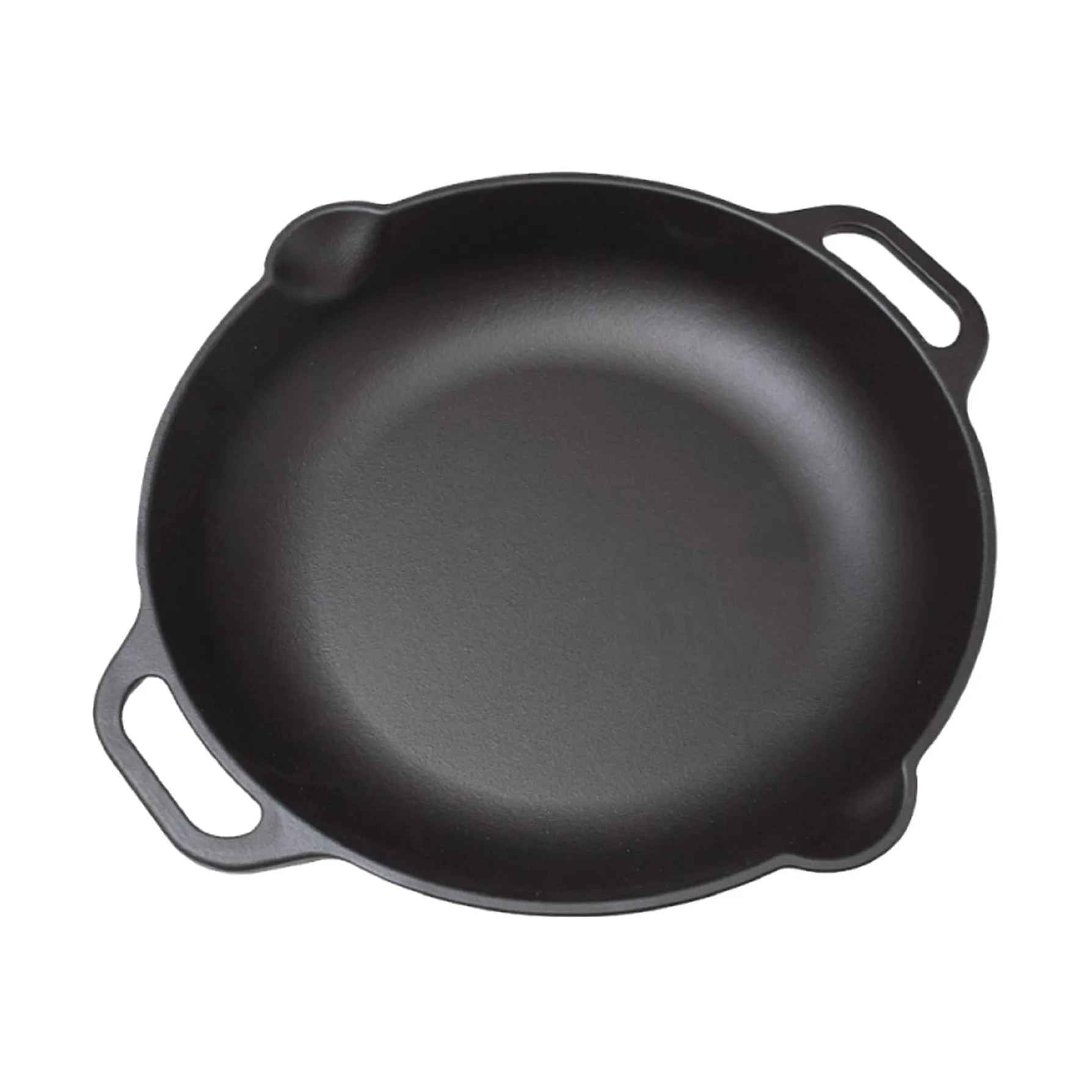 Victoria stekepanne støpejern to håndtak emaljert, Ø33 cm Victoria