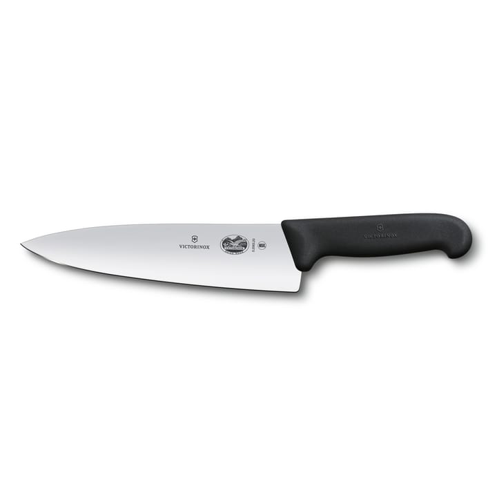 Fibrox kokkekniv ekstra bred 20 cm - Rustfritt stål - Victorinox