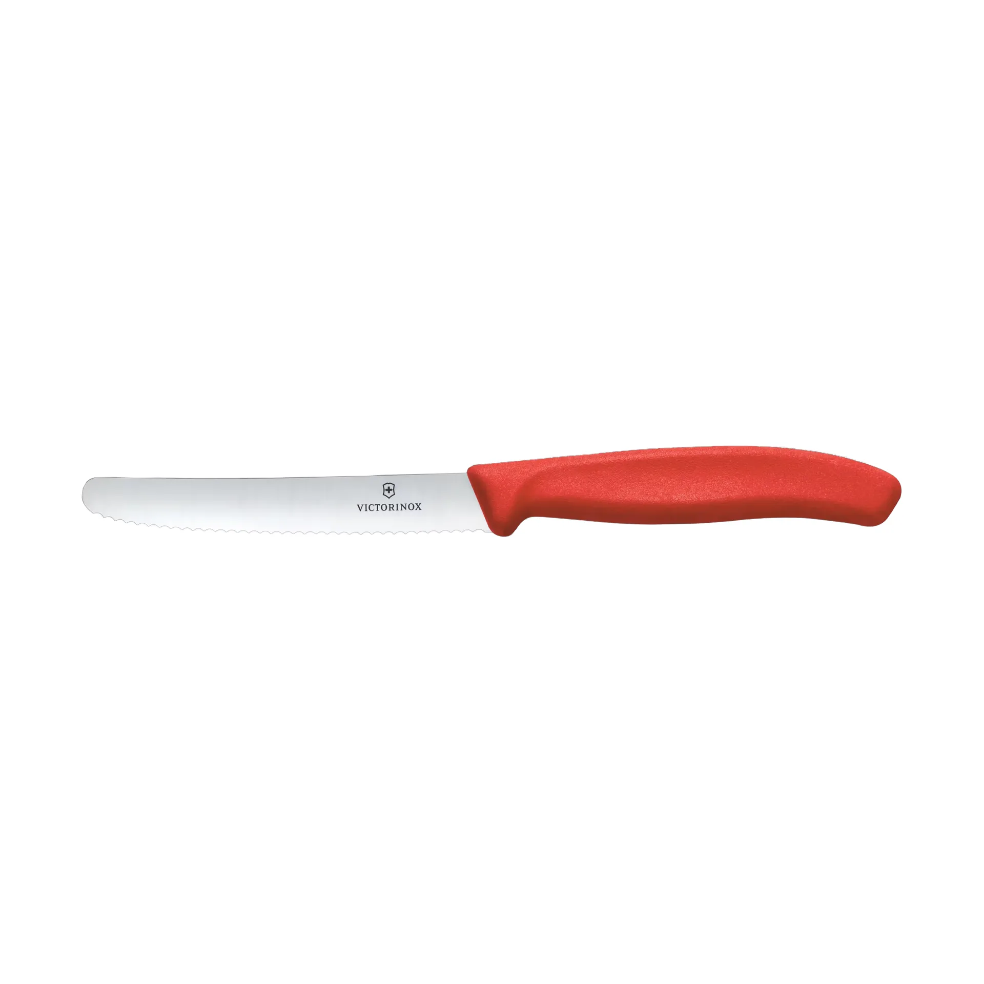 Victorinox Swiss Classic p&oslash;lse-/tomatkniv tagget 11 cm R&oslash;d