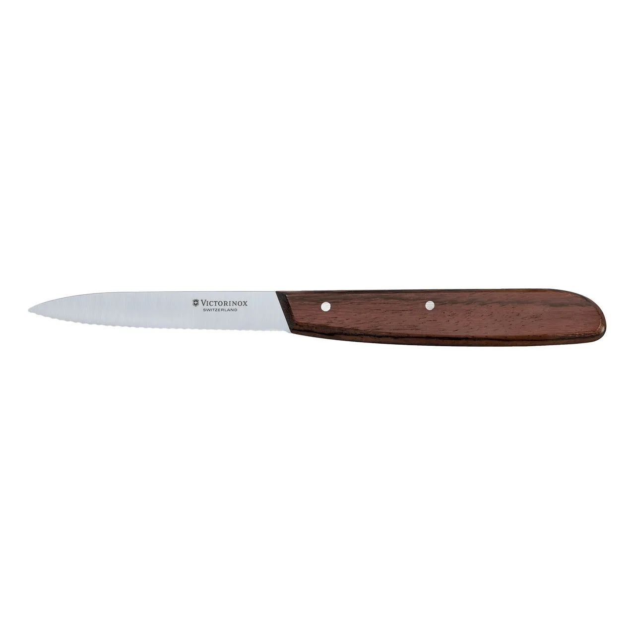 Victorinox skrellekniv bølget 10 cm, Furu Victorinox