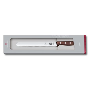 Wood brødkniv 21 cm - Rustfritt stål-lønn - Victorinox