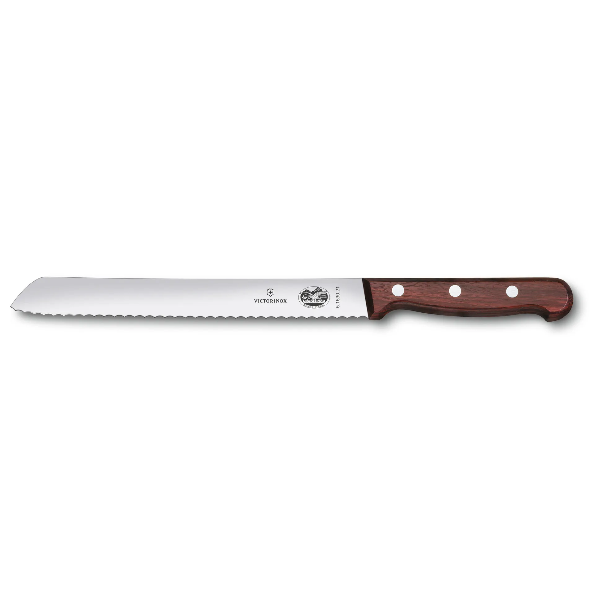 Wood brødkniv 21 cm, Rustfritt stål-lønn Victorinox
