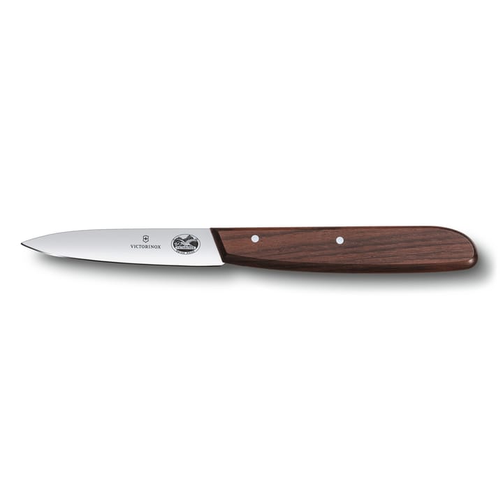 Wood skrellekniv tagget 8 cm - Rustfritt stål-lønn - Victorinox