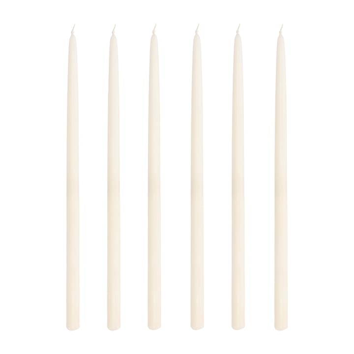 Altri juletrelys 30 cm 6-pakning - Cream - Villa Collection