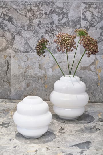 Bubble vase Ø 20 cm - Hvit - Villa Collection