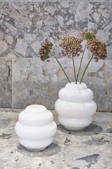Bubble vase Ø 25 cm - Hvit - Villa Collection