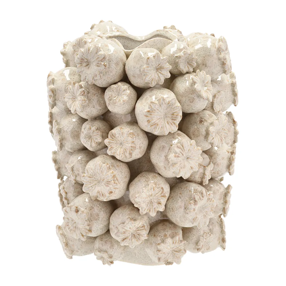 Elha vase Ø23,5 cm, Kremhvit Villa Collection