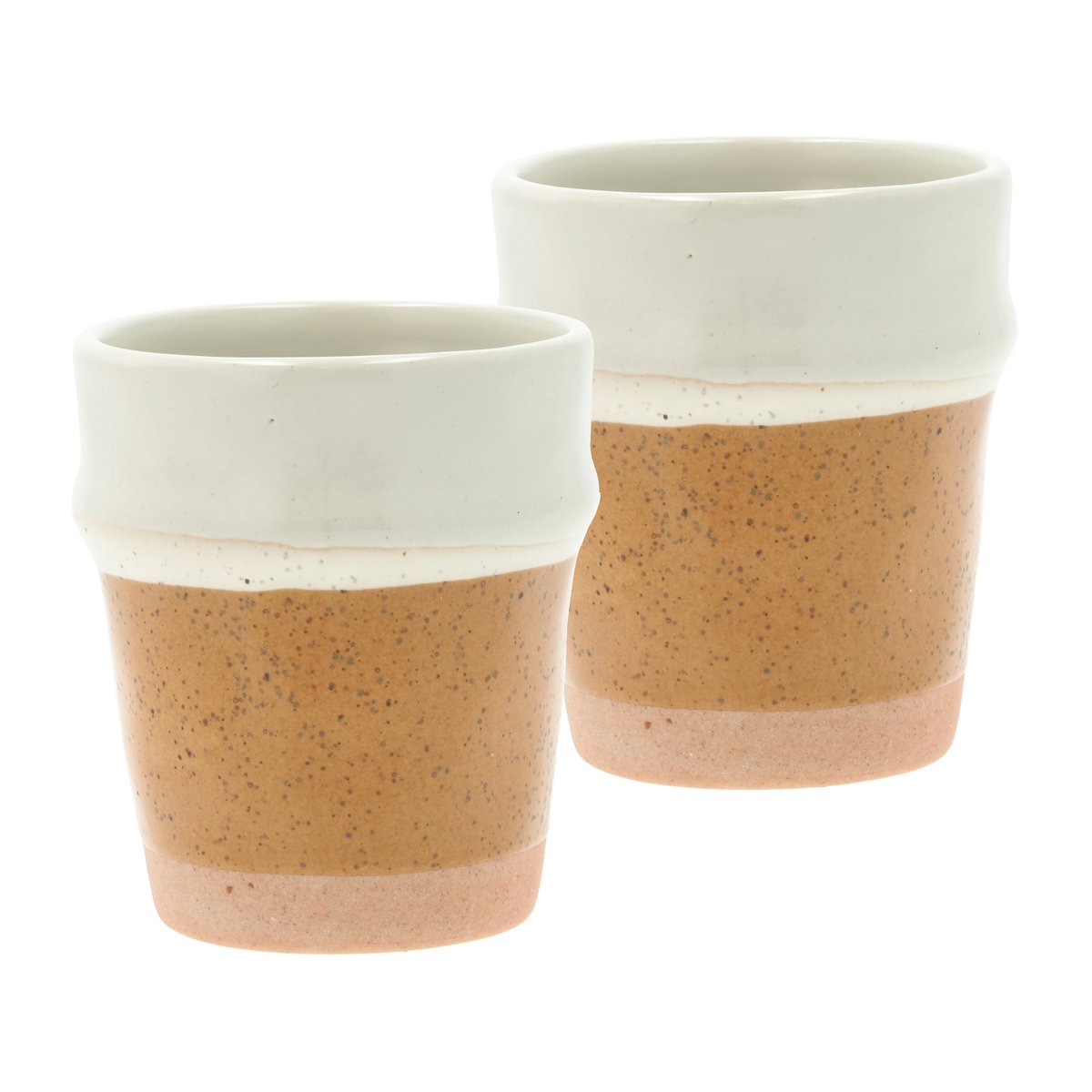 Villa Collection Evig espressokopp 10 cl 2-pakning Amber-creme