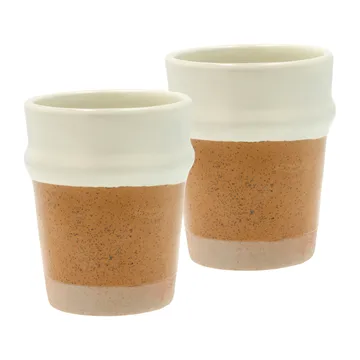 Evig kopp 35 cl 2-pakning - Amber-creme - Villa Collection