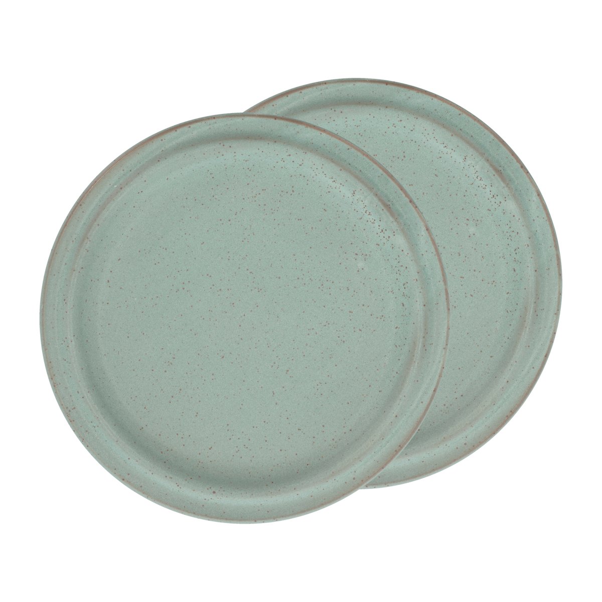 Villa Collection Evig lunsjtallerken Ø 20 cm 2-pakning Grønn