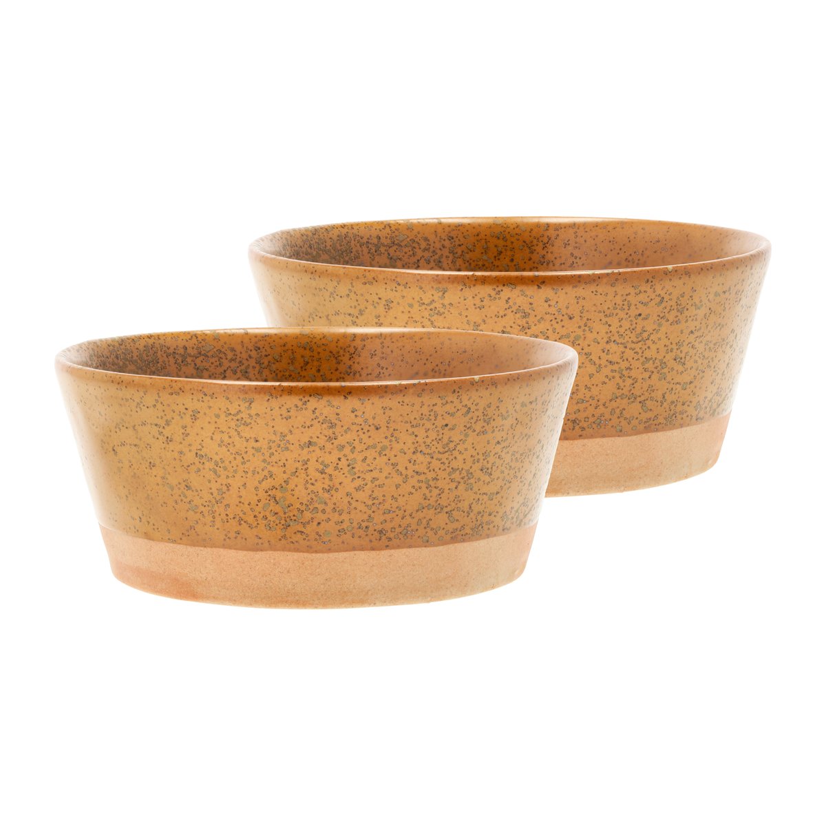 Villa Collection Evig skål Ø 15 cm 2-pakning Amber