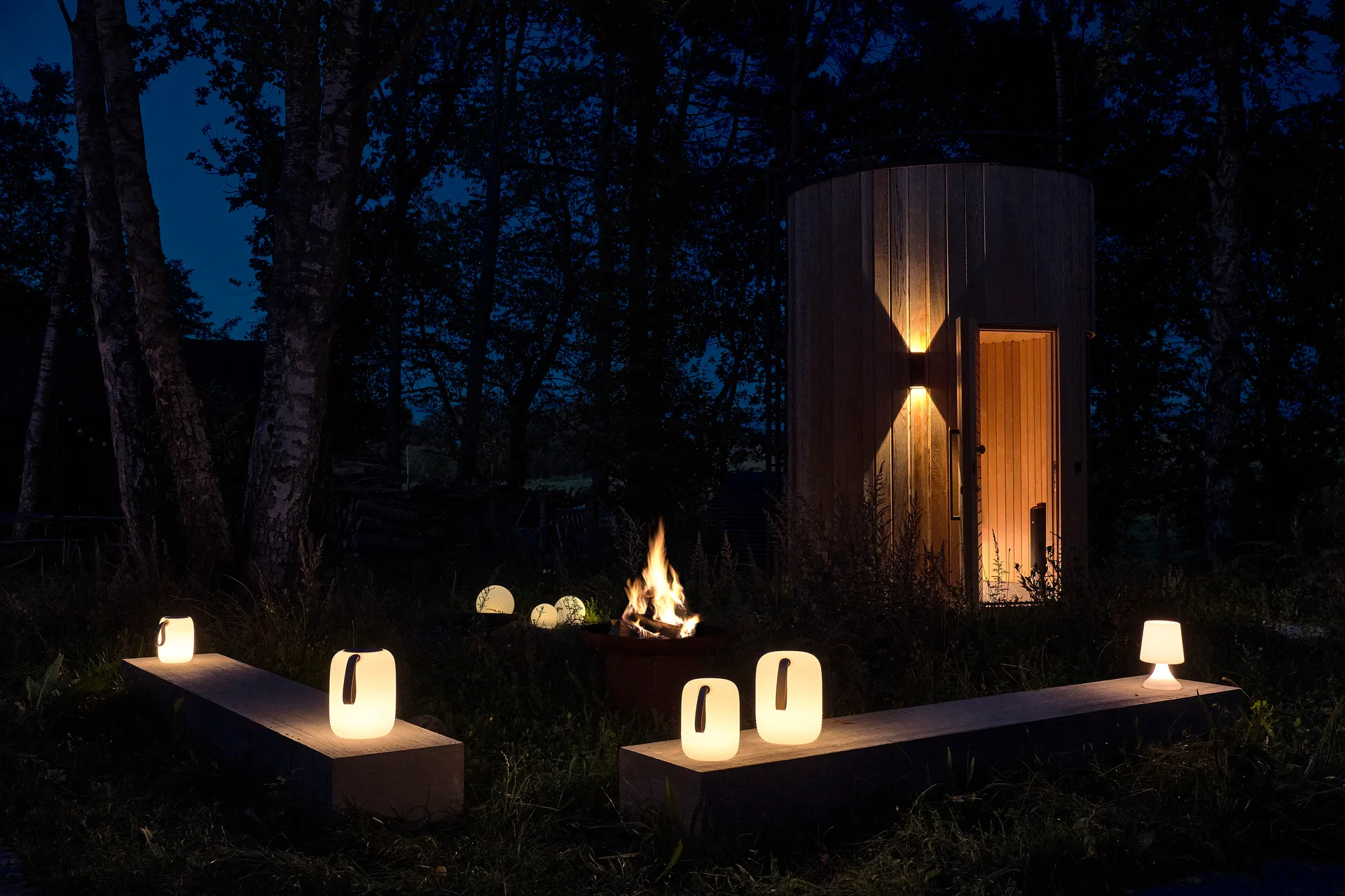 Hav salonglampe Ø17,5 cm, Hvit Villa Collection